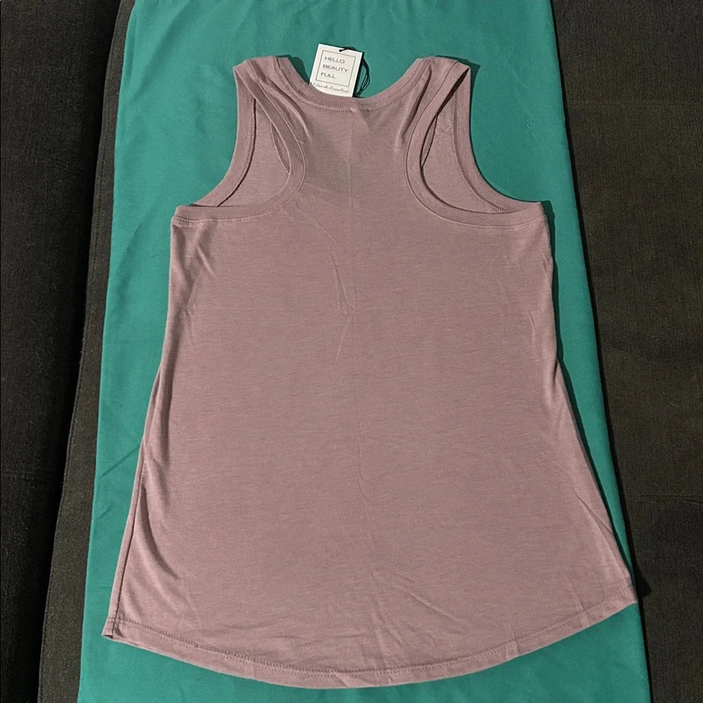Scatter Joy Women's Purple Tank Top Sz: S - Picture 4 of 4
